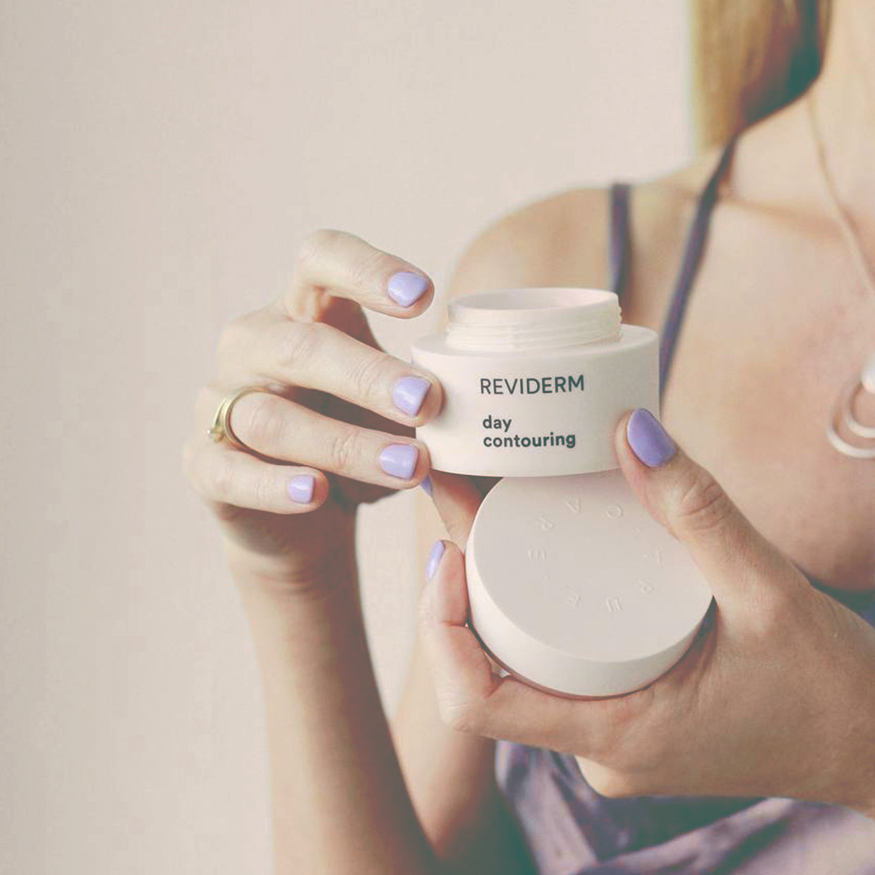 Professional skincare products, beauty gadgets, and beauty rituals