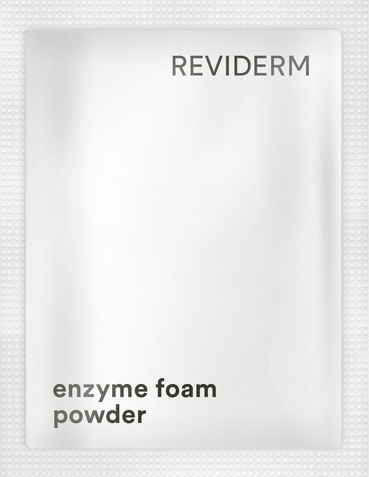 Sachet enzyme foam powder